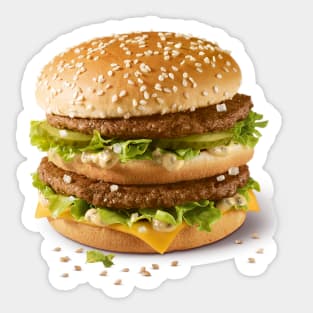 Hamburger Sticker